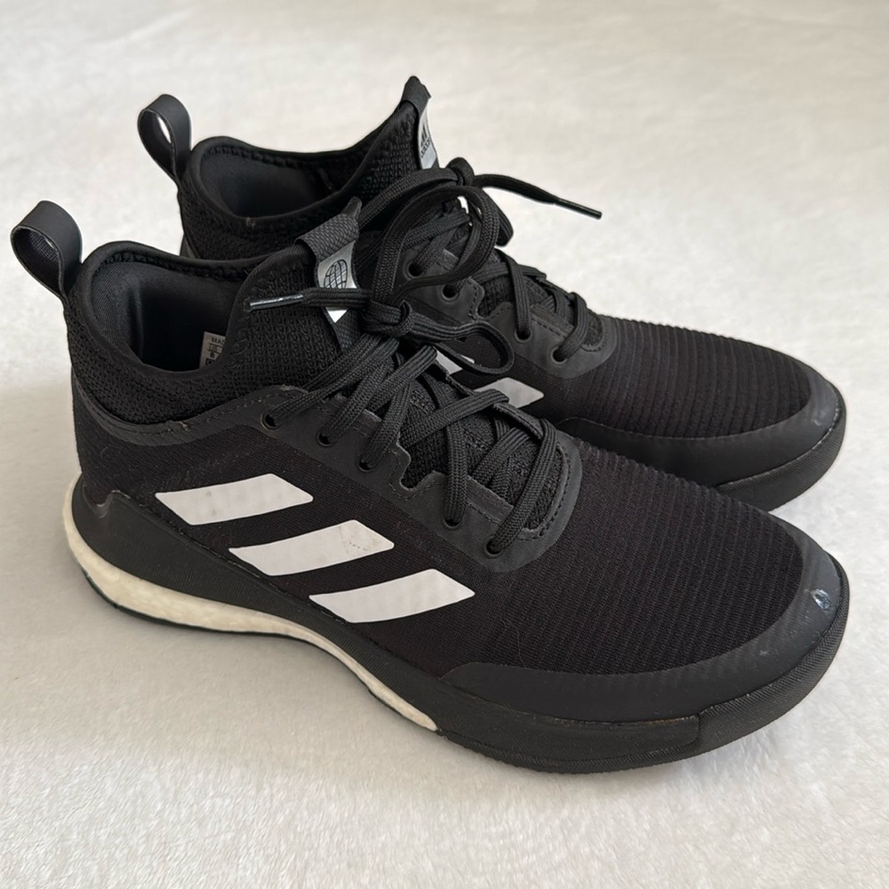 Adidas | CrazyFlight Mid Top Indoor Volleyball Sneaker FX1791 Black/White (8)
